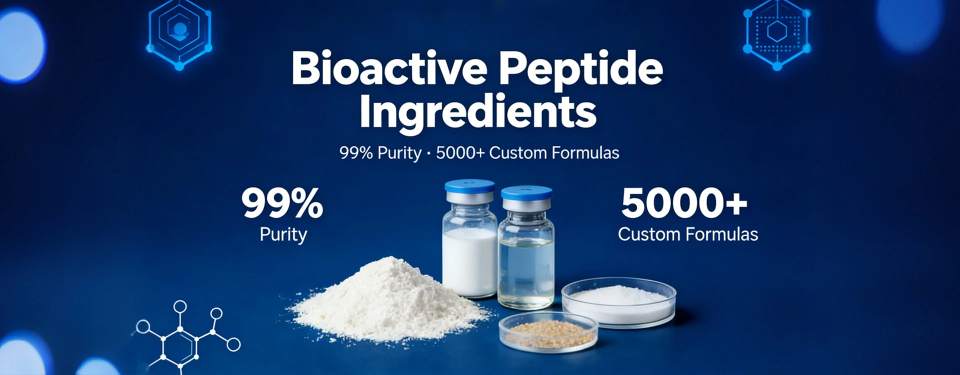 Cosmetics peptides supplier